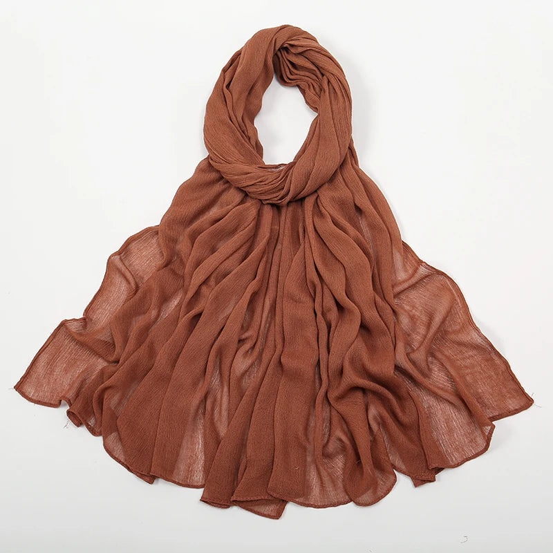 Hijab style froissé