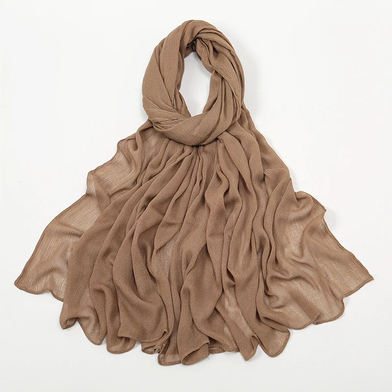 Hijab style froissé