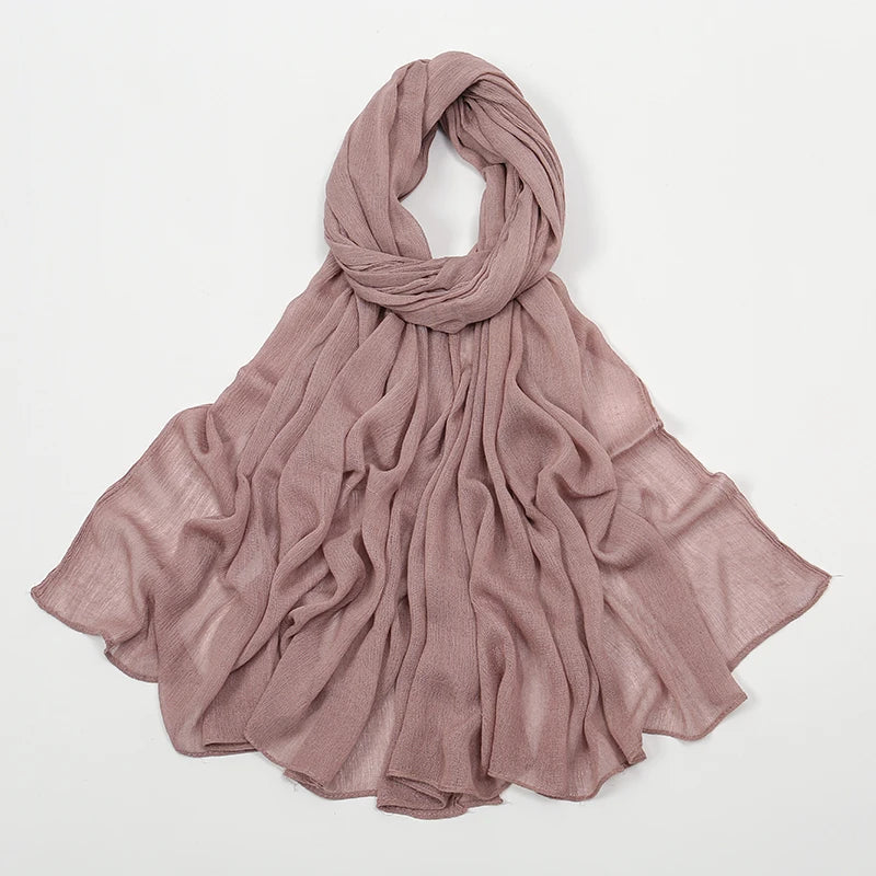 Hijab style froissé