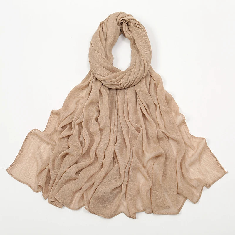 Hijab style froissé