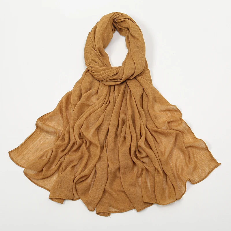 Hijab style froissé