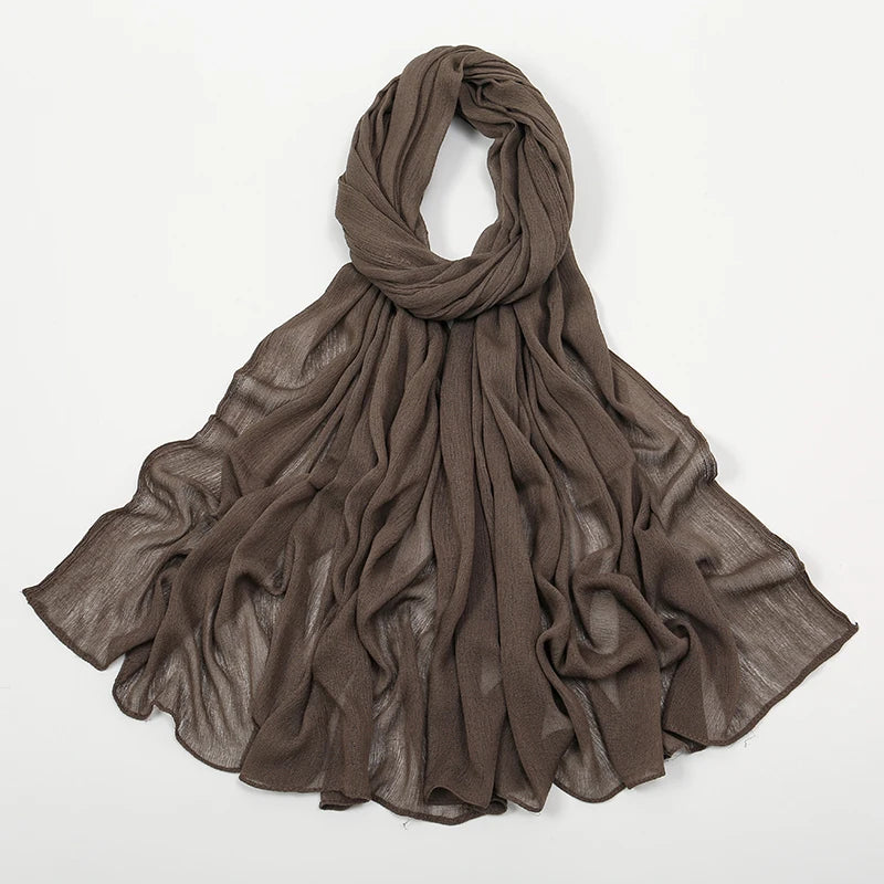 Hijab style froissé