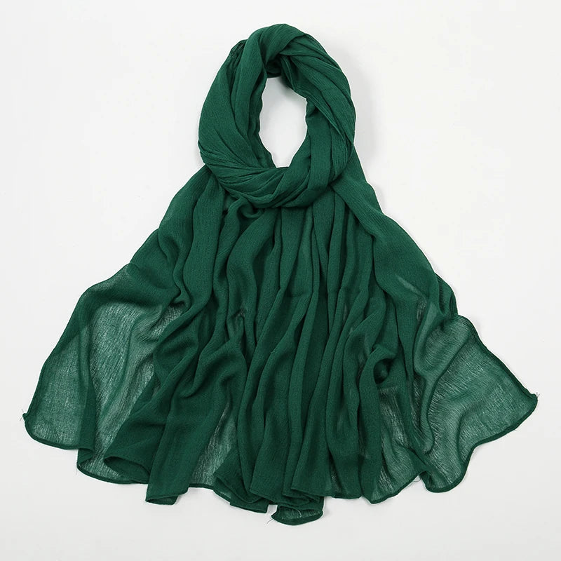 Hijab style froissé
