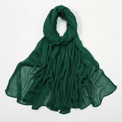 Hijab style froissé