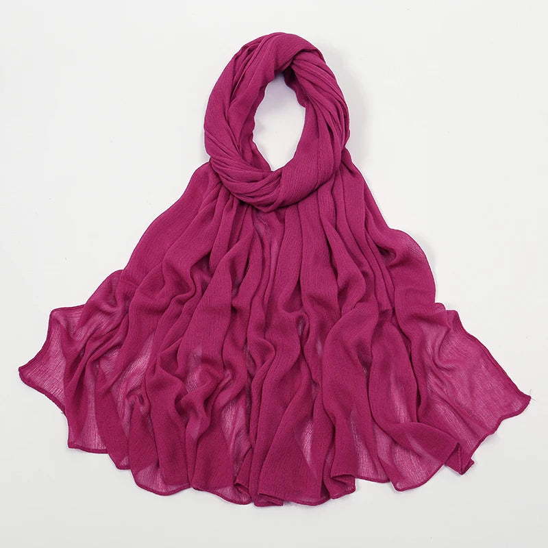 Hijab style froissé