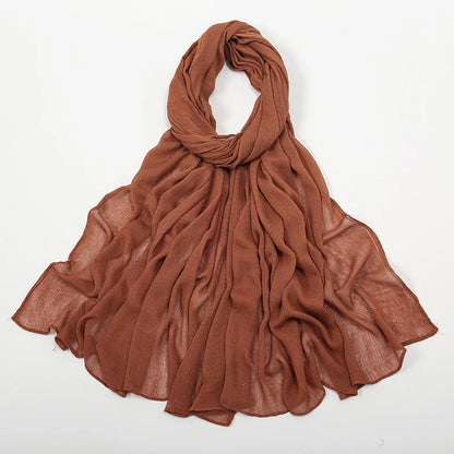 Hijab style froissé