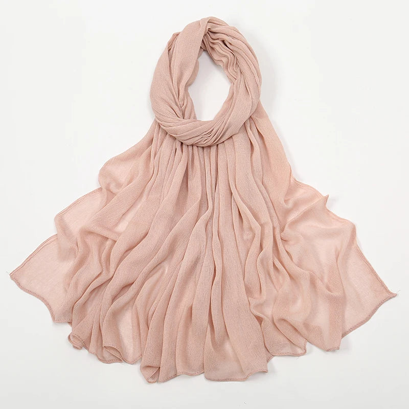Hijab style froissé