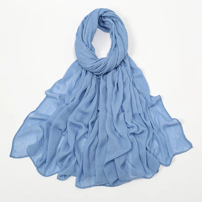 Hijab style froissé