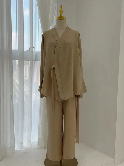 Ensemble 2 pieces en lin