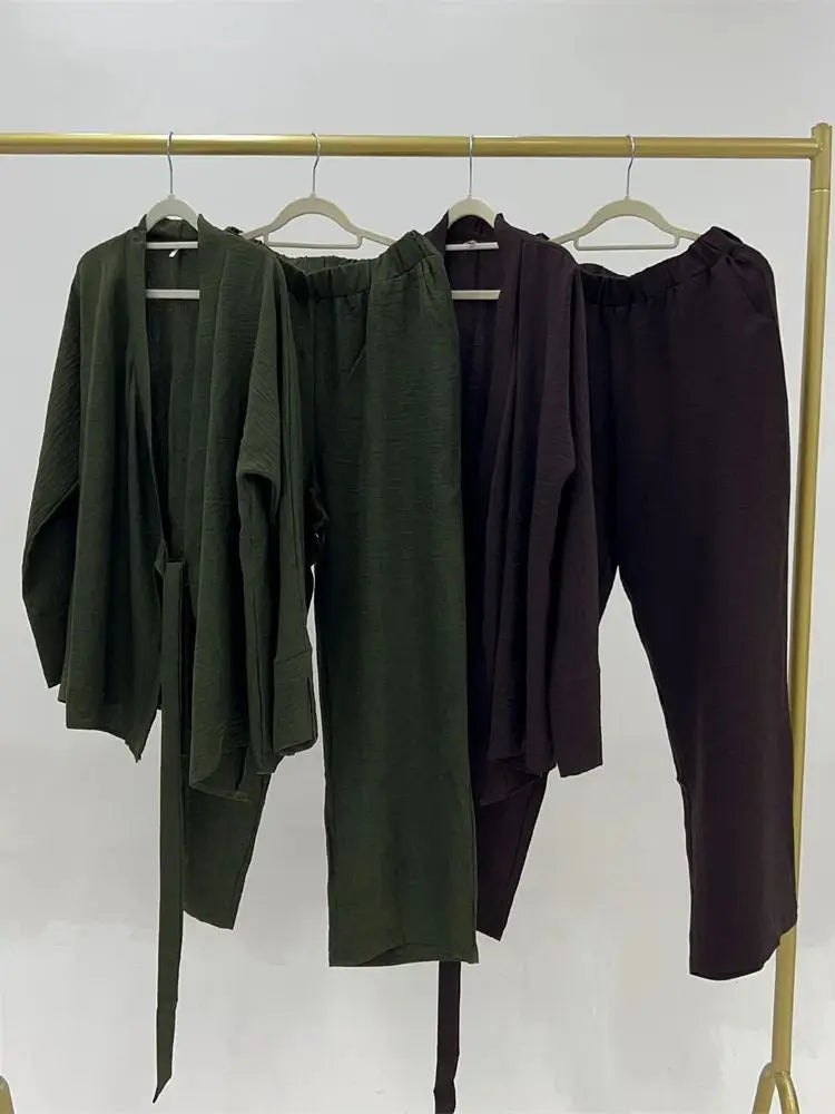Ensemble 2 pieces en lin