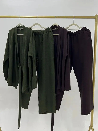 Ensemble 2 pieces en lin