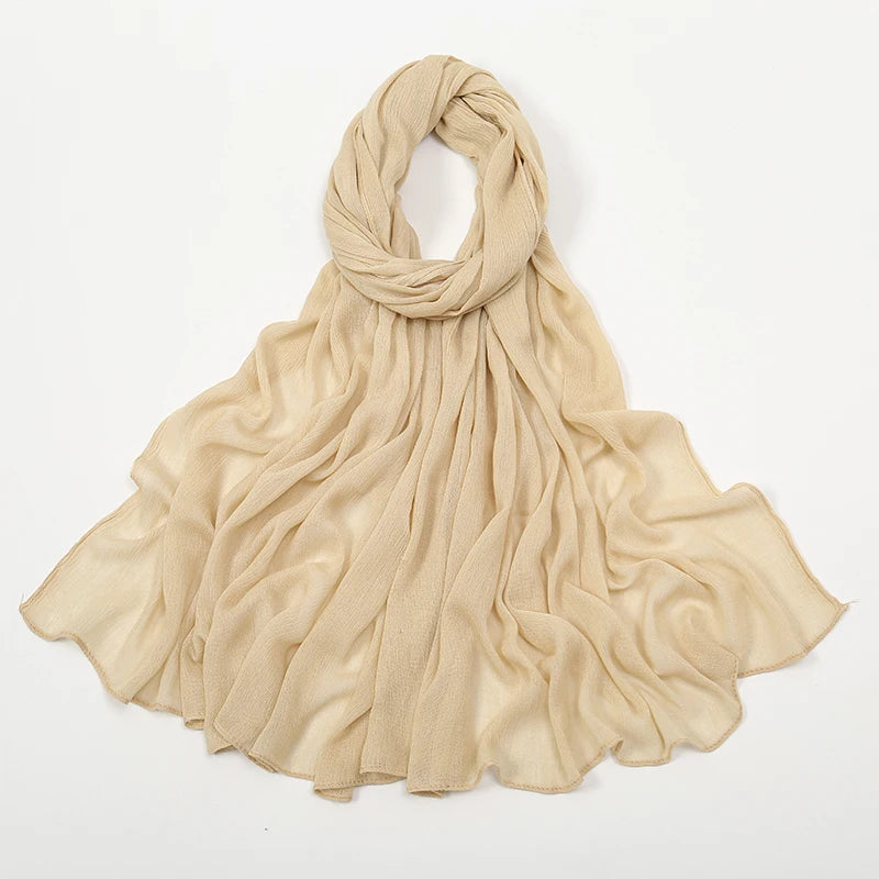 Hijab style froissé