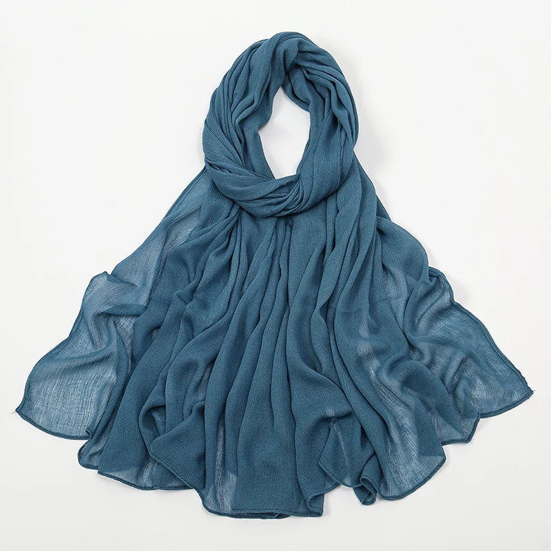 Hijab style froissé