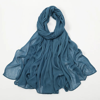 Hijab style froissé