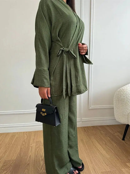Ensemble 2 pieces en lin