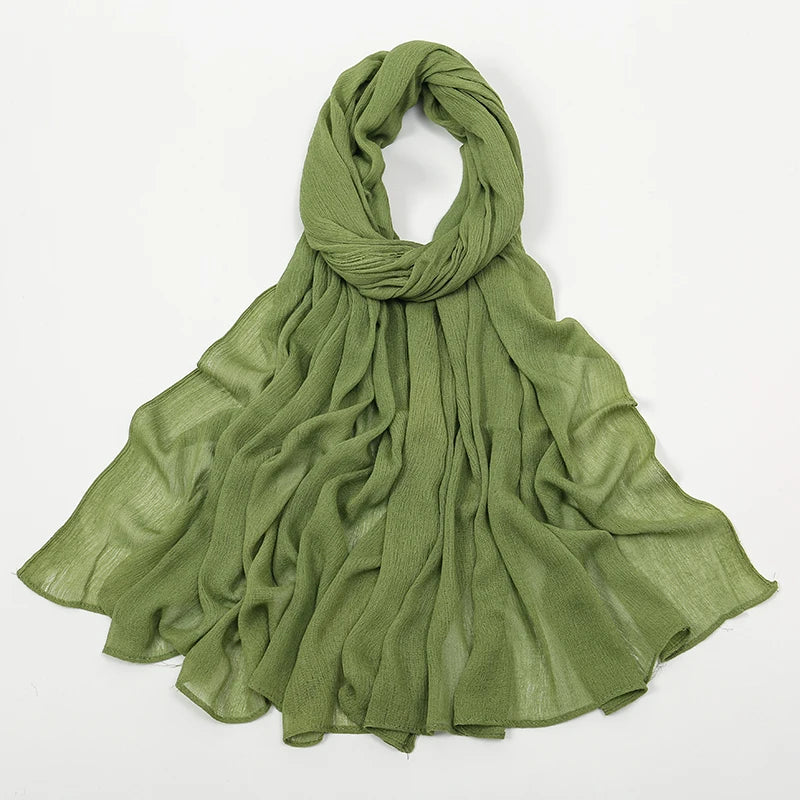 Hijab style froissé