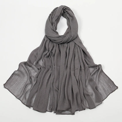 Hijab style froissé