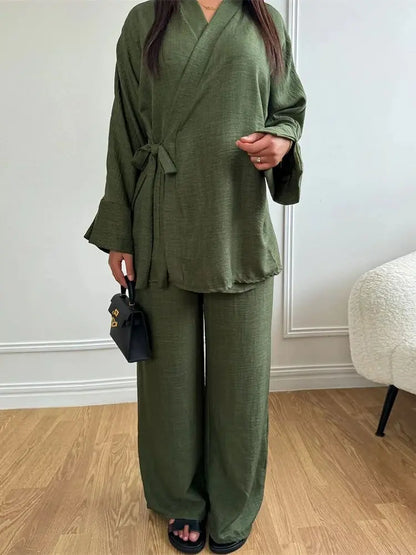 Ensemble 2 pieces en lin