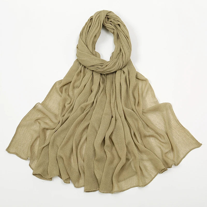 Hijab style froissé