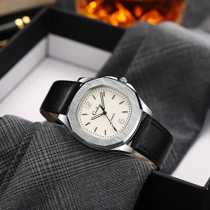 Montre pour homme - Bracelet en cuir