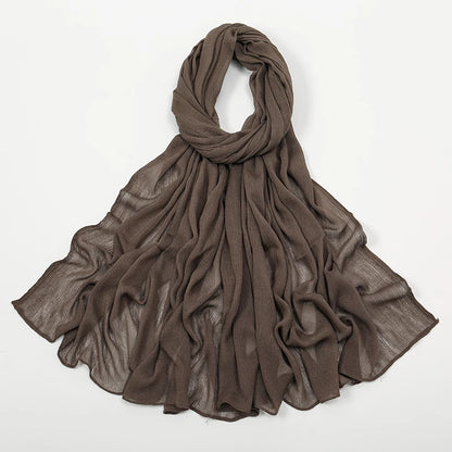 Hijab style froissé
